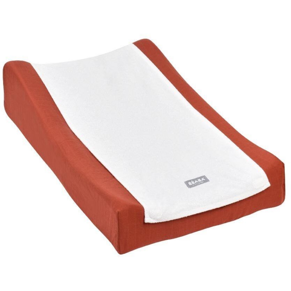 Beaba 芘亞芭 SOFALANGE 嬰兒更衣墊防水套 (磚紅色)